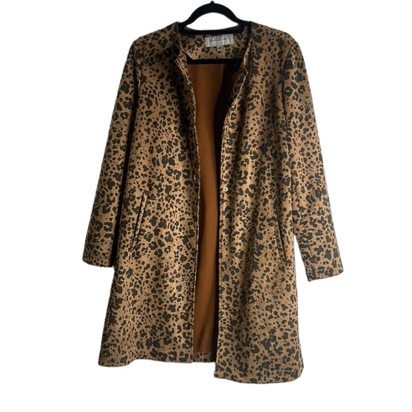 Marc New York Jackets & Blazers - Marc New York leopard print coat size medium
